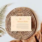 新しい市場からブライダルシャワーアドバイス&WIshe エンクロージャーカード