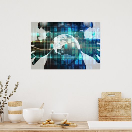 新しい市場における破壊的なテクノロジーと革新 ポスター (キッチン)