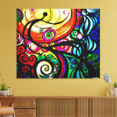 新しい希望、48インチx 40インチX大きなキャンバスの包まれたプリント キャンバスプリント (インサイチュ (リビング))