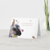 新しい年が新しいスタートを切る。あけましておめでとうございます シーズンカード (正面)