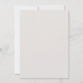 新しい年のゴールドブラックパーティ 招待状 (裏面)