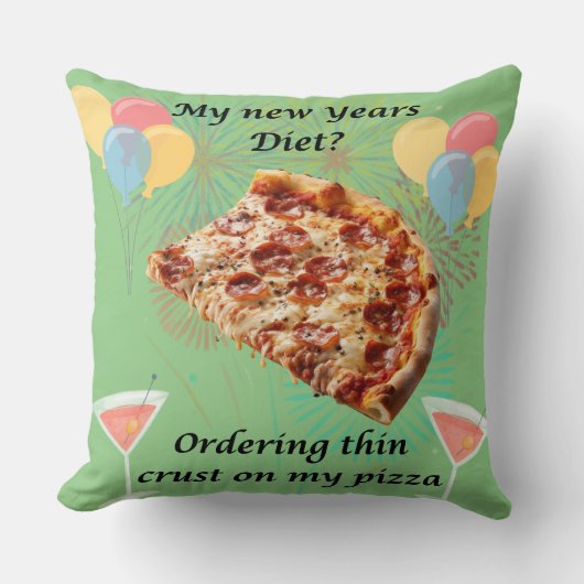新しい年のダイエット? クッション (正面)
