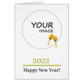 新しい年のメニュー (正面)