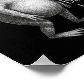 新しい年もバカライフ 面白いカエルのジョーク ポスター (角)