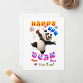 新しい年を新たな気持ちで迎えよう ノートカード (正面/裏面インサイチュ)