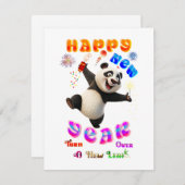 新しい年を新たな気持ちで迎えよう ノートカード (正面/裏面)