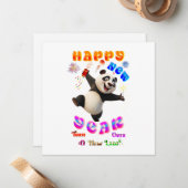 新しい年を新たな気持ちで迎えよう ノートカード (正面/裏面インサイチュ)