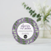 新しい年を祝って - 紫と緑 シーズンカード (スタンド正面)