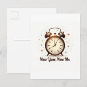 新しい年新しい私 招待状 (正面/裏面)