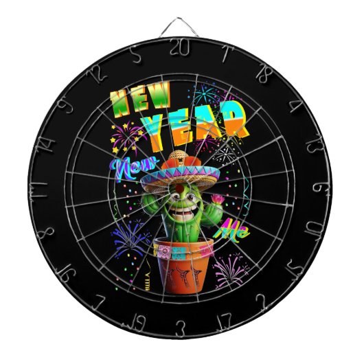 新しい年 ダーツボード (正面)