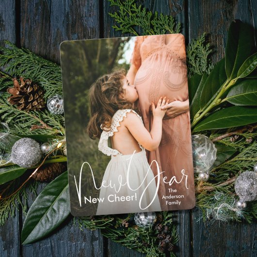 新しい年 新しい喜び 招待状