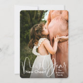 新しい年 新しい喜び 招待状 (正面)