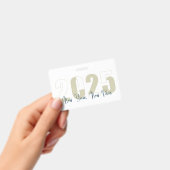 新しい年、新しい気分 バッジ (手持ち)