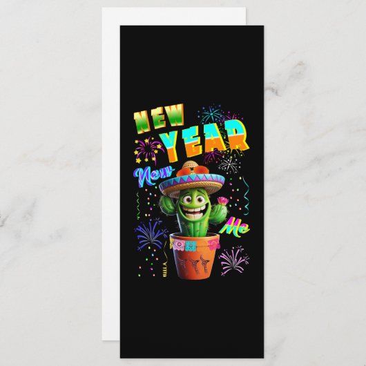 新しい年 新しい私 シーズンカード (正面/裏面)