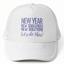 新しい年、新しい課題、新しいソリューションが青く輝く