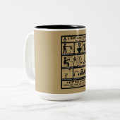 新しい広告のガイドギフト ツートーンマグカップ (正面左)