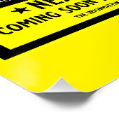 新しい広告のガイドギフト ポスター (コーナー)