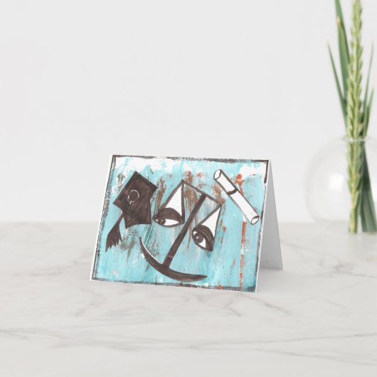 新しい弁護士カードへおめでとう カード (正面)