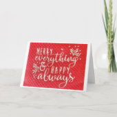 **新しい思い出の作成/家族と友人** シーズンカード (正面)