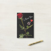 新しい恋の病 ポストイット (デスク上)