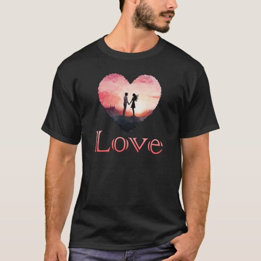 新しい愛の夜明け Tシャツ (正面)