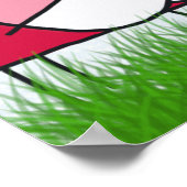 新しい愛の漫画を求愛する愛らしいレディバグ ポスター (角)