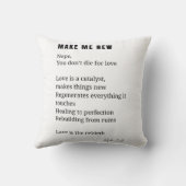 新しい愛を育むための詩 クッション (裏面)