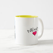 新しい愛 ツートーンマグカップ (正面右)