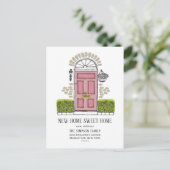新しい我が家へようこそ 転居のお知らせ ポストカード (スタンド正面)