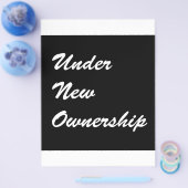 新しい所有権の下 チラシ (シングル)