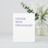 新しい所有者の下で ポストカード (スタンド正面)