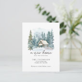 新しい手書き手書き入力の移動 シーズンポストカード (スタンド正面)