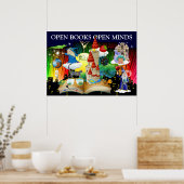 新しい改善された先生読- Literacy Poster ポスター (キッチン)