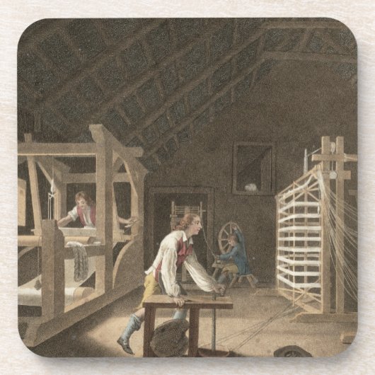 新しい改良された歪む製造所と歪む巻くこと コースター (正面)