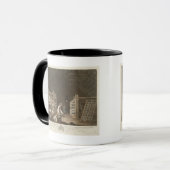 新しい改良された歪む製造所と歪む巻くこと マグカップ (正面左)