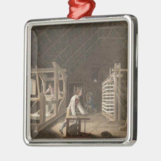 新しい改良された歪む製造所と歪む巻くこと メタルオーナメント (左)