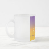 新しい方法曇らされたガラスのマグ フロストグラスマグカップ (左)