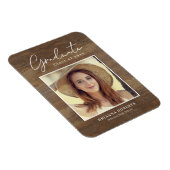 新しい旅素朴の卒業発表マグネット マグネット (右側)