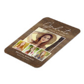 新しい旅素朴の卒業発表マグネット マグネット (左側)