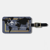 新しい旅行アドベンチャー上品な荷物タグ ラゲッジタグ (正面横)