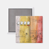 新しい旅行ルート マグネット (正面/裏面)