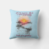 新しい日の出 クッション (裏面)