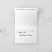 新しい日の庭 – バレンタインより多くの日の光 シーズンカード (内部)