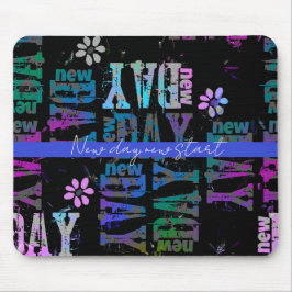 新しい日の新しい開始編集可能な個人用設定 マウスパッド