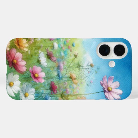 新しい日の朝、水の色Natasha Us Case-Mate iPhoneケース (裏面 (横))