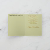 新しい日はアイリス「フレンドリーなFire母の日の庭いじりをします カード (内部)