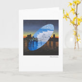 新しい日を見て下さい カード (黄色い花)