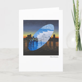 新しい日を見て下さい カード