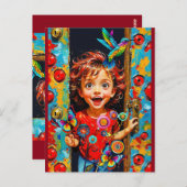 新しい日を迎えたくてたまらない ポストカード (正面/裏面)