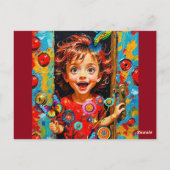 新しい日を迎えたくてたまらない ポストカード (裏面)